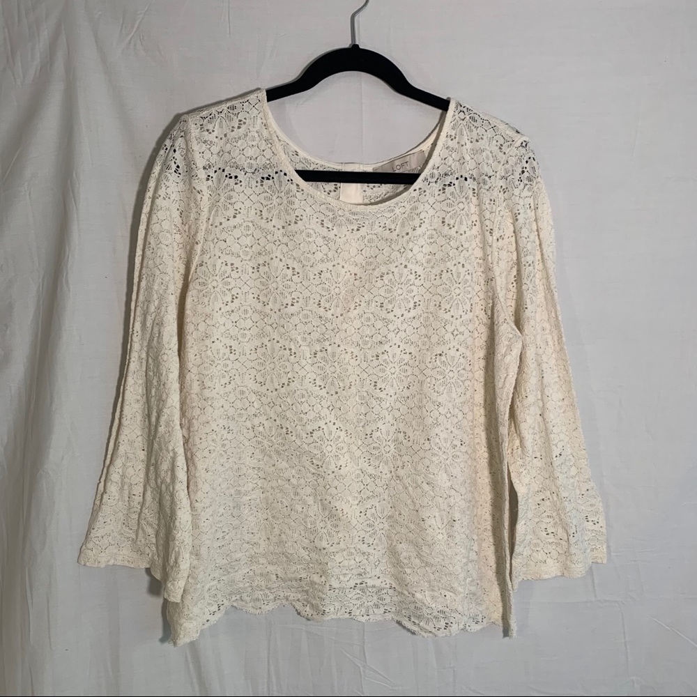 Loft Lace Top